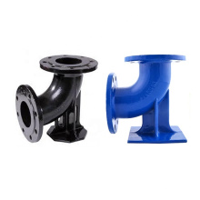 ISO2531 Ductile iron Double Flanged Pipe Fitting 90 Degree Duckfoot Bend